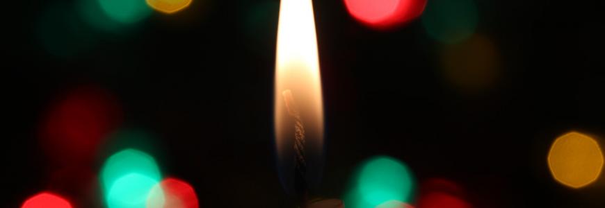 christmas candle
