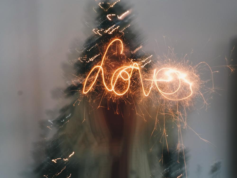 christmas love light