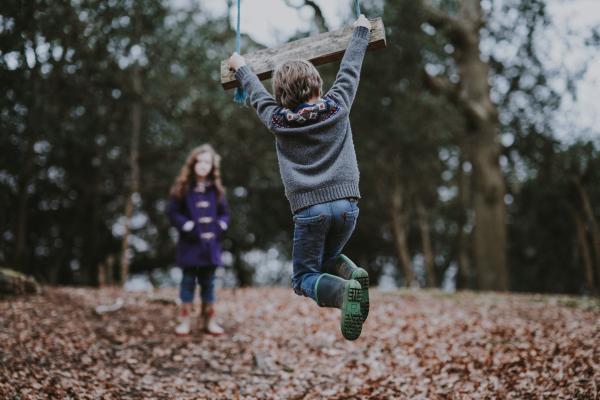 children playing